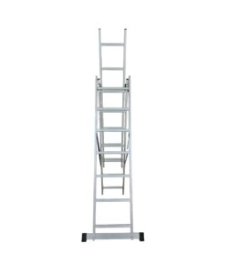Scala a sfilo 3 rampe in alluminio Easy System portata massima 150 kg