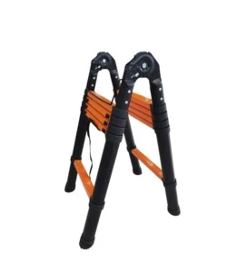 Scala telescopica in acciaio Easy System portata massima 150 kg 5x2 scalini