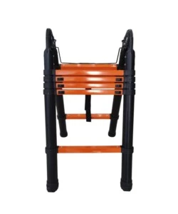 Scala telescopica in acciaio Easy System portata massima 150 kg 5x2 scalini