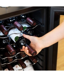 Cantina vino Cecotec "1550 Black Compressor" 15 bottiglie