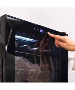 Cantina vino Cecotec "2050 Black Compressor" 20 bottiglie