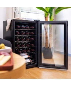 Cantina vino Cecotec "2450 Black Compressor" 24 bottiglie