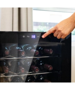 Cantina vino Cecotec "2450 Black Compressor" 24 bottiglie