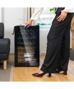 Cantina vino Cecotec "2450 Black Compressor" 24 bottiglie