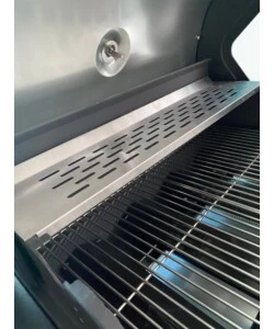 CUCINA DA ESTERNO RIVIERA "ARTEMISIA" CON BARBECUE A GAS 4 FUOCHI 235X46X118 CM