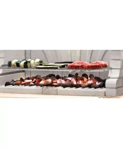BARBECUE A CARBONELLA IN CEMENTO PALAZZETTI "SAINT-TROPEZ" 128X71X124 CM