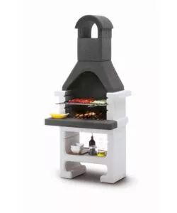 BARBECUE A CARBONELLA IN CEMENTO PALAZZETTI "ARAL" 78X75X180 CM