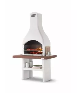 BARBECUE A CARBONELLA IN CEMENTO PALAZZETTI "OSLO 2" 118X70X210 CM