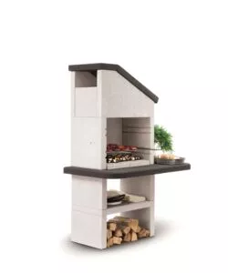 BARBECUE A CARBONELLA IN CEMENTO PALAZZETTI "DUBAI" 118X70X238 CM