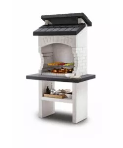 BARBECUE A CARBONELLA IN CEMENTO PALAZZETTI "OLBIA 2" 160X71X238 CM