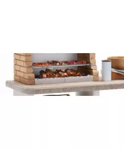 BARBECUE A CARBONELLA IN CEMETO PALAZZETTI "BOAVISTA" 128X71X238 CM