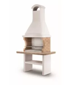 BARBECUE A CARBONELLA IN CEMENTO PALAZZETTI "LIMASSOL" 128X71X243 CM