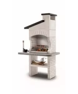 BARBECUE A CARBONELLA IN CEMENTO PALAZZETTI "GUANACO 2" 128X71X202 CM