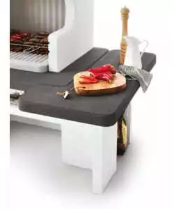 BARBECUE A CARBONELLA IN CEMENTO PALAZZETTI "MAURITIUS" 158X119X252 CM