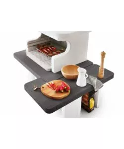 BARBECUE A CARBONELLA IN CEMENTO PALAZZETTI "MAURITIUS" 158X119X252 CM