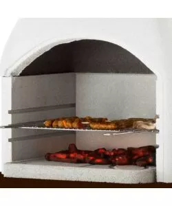 CUCINA DA ESTERNO PALAZZETTI "BRIONI" IN CEMENTO 250X70X225 CM