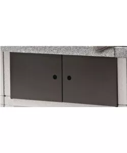 CUCINA DA ESTERNO PALAZZETTI "MARBELA" IN CEMENTO 270X70X238 CM