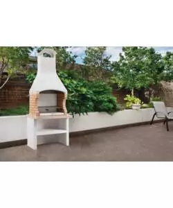 CUCINA DA ESTERNO MODULARE PALAZZETTI "ARIEL GRILL" IN CEMENTO 90X70X238 CM