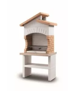 CUCINA DA ESTERNO MODULARE PALAZZETTI "CORDOBA GRILL" IN CEMENTO 90X70X192 CM