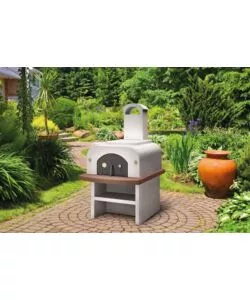 FORNO PIZZA A LEGNA PALAZZETTI "EASY LARGE" CON BASAMENTO 6 PIZZE
