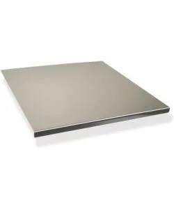 PIANO PER STESURA PIZZA PALAZZETTI IN ACCIAIO INOX 70X70 CM