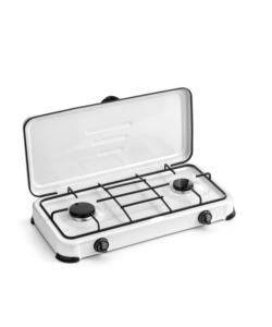 FORNELLO A GAS OMPAGRILL "2/V COVER" 2 BRUCIATORI 59X32X10 CM