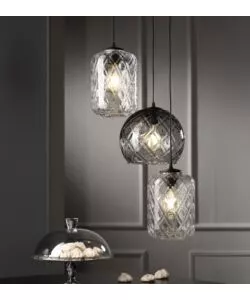 Lampada a sospensione Onli "Tissaia" 3xE27