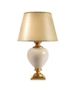 Lampada Onli "Mozart" avorio pergamena oro D45