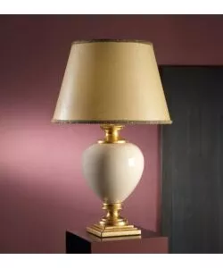 Lampada Onli "Mozart" avorio pergamena oro D45