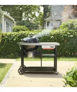 BARBECUE A CARBONE WEBER "PERFORMER PREMIUM" NERO Ø57 CM