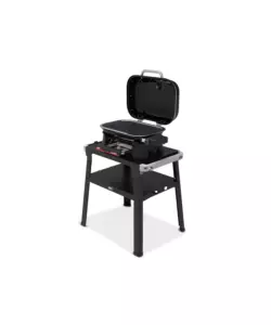 BARBECUE ELETTRICO WEBER "LUMIN COMPACT" CON STAND E GRIGLIA 43X28 CM