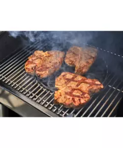 GRIGLIA ROSOLATURA ROTONDA PER BARBECUE WEBER IN GHISA 30X30X1,3 CM