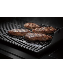 GRIGLIA ROSOLATURA A DOPPIO LATO PER BARBECUE WEBER IN GHISA SMALTATA