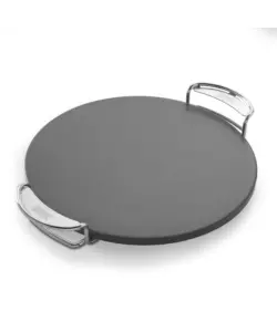PIETRA SMALTATA PIZZA ROTONDA PER BARBECUE WEBER "CRAFTED" IN CORDIERITE