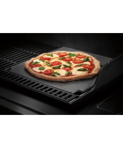 PIETRA SMALTATA PIZZA QUADRATA PER BARBECUE WEBER "CRAFTED" IN CORDIERITE 41,5X40,5X1,3 CM
