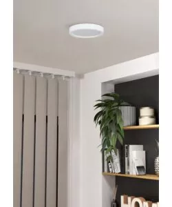 Plafoniera led Eglo "Idun" bianco 4000k 21 cm