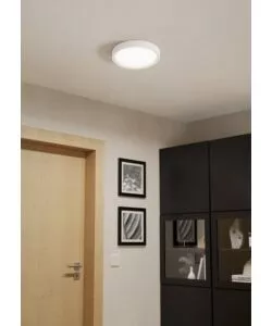Plafoniera led da interno Eglo "Idun" bianco 4000k 28,5 cm