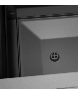 Fioriera da esterno con spalliera "Ethica" tortora 80x36x140 cm