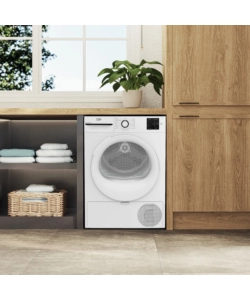 ASCIUGATRICE A LIBERA INSTALLAZIONE BEKO "LINEA ESTETICA NX" A POMPA DI CALORE CARICO 9 KG - COD. BMT93EW