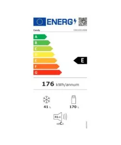 FRIGORIFERO A LIBERA INSTALLAZIONE CANDY "CDG1S514EW" BIANCO 211 LT 54X55,1X142,8 CM CLASSE ENERGETICA E