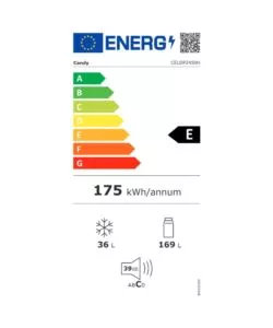 FRIGORIFERO DA INCASSO CANDY "CELDP2450H" 205 LT 54X54X145 CM CLASSE ENERGETICA E