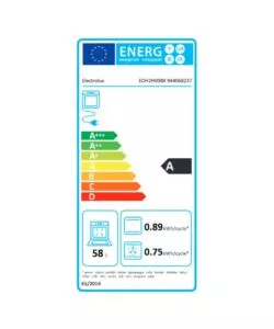 FORNO MULTIFUNZIONE DA INCASSO ELECTROLUX "SERIE 300 EOH2H00BX" 2090 W CLASSE ENERGETICA A