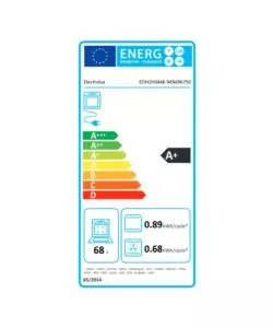 FORNO MULTIFUNZIONE DA INCASSO ELECTROLUX "SERIE 300 EOH2H044K" 2790 W CLASSE ENERGETICA A+