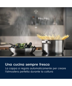 PIANO COTTURA A INDUZIONE DA INCASSO ELECTROLUX "LIL61443C" NERO 4 FUOCHI 60 CM