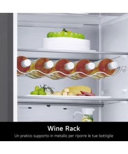 FRIGORIFERO A LIBERA INSTALLAZIONE LG GRIGIO 387 LT 59,5X67,5X203 CM - COD. GBV3200CPY