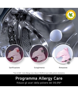 LAVASCIUGA A LIBERA INSTALLAZIONE LG "MOTION" CARICO 8+5 KG CON WI-FI - COD. W4NX1085NWB