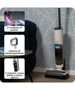 LAVAPAVIMENTI ARIETE "AQUA FORZE WASH & VACUUM" 0,7 LT 220 W