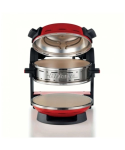 FORNO PIZZA DOPPIO ELETTRICO ARIETE "927" ROSSO 2 PIZZE
