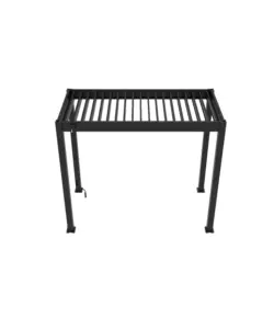 PERGOLA BIOCLIMATICA OMBRÉA "BBQ" IN ALLUMINIO ANTRACITE 302,3X146,8X255,8 CM