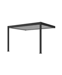 PERGOLA ADDOSSATA MOTORIZZATA OMBRÉA "VS"  IN ALLUMINIO 399X293X255,8 CM